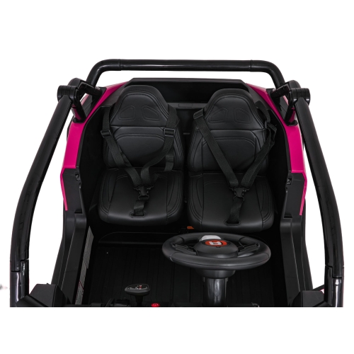 Pojazd Elektryczny RACING Road 2000 4x120W – Różowy JL218.ROZ